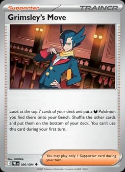 Grimsley's Move — Phantasmal Flames — Uncommon