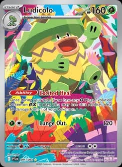 Ludicolo — Phantasmal Flames — Illustration rare