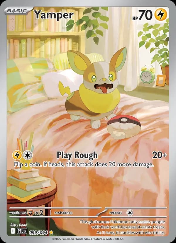 Yamper — Phantasmal Flames, Illustration rare