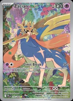 Zacian — Phantasmal Flames — Illustration rare