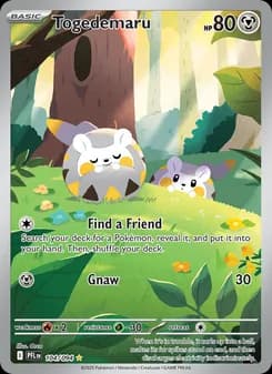 Togedemaru — Phantasmal Flames — Illustration rare