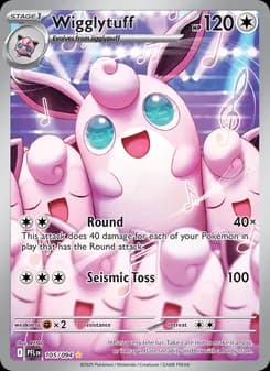 Wigglytuff — Phantasmal Flames — Illustration rare