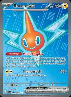 Rotom ex — Phantasmal Flames — Ultra Rare