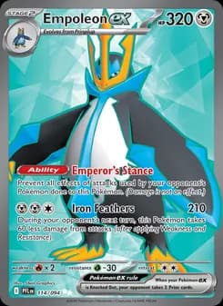 Empoleon ex — Phantasmal Flames — Ultra Rare