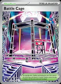 Battle Cage — Phantasmal Flames — Ultra Rare