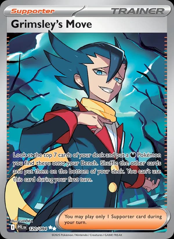 Grimsley's Move — Phantasmal Flames, Ultra Rare