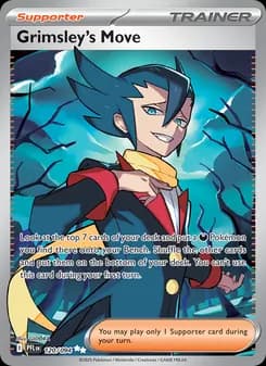 Grimsley's Move — Phantasmal Flames — Ultra Rare