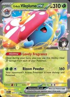 Erika's Vileplume ex — Ascended Heroes — Double rare