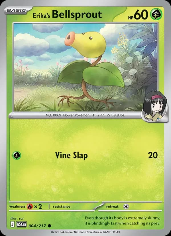 Erika's Bellsprout — Ascended Heroes, Common