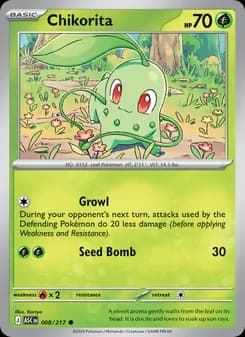 Chikorita — Ascended Heroes — Common
