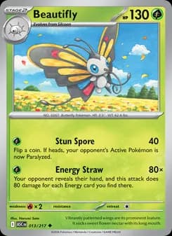 Beautifly — Ascended Heroes — Uncommon