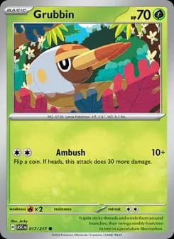 Grubbin — Ascended Heroes — Common