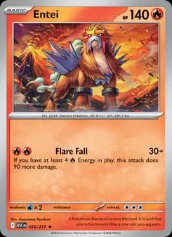 Entei — Ascended Heroes — Rare