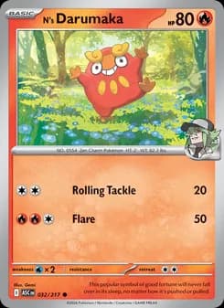 N's Darumaka — Ascended Heroes — Common