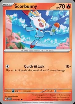 Scorbunny — Ascended Heroes — Common