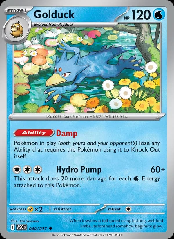 Golduck — Ascended Heroes, Uncommon