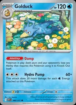 Golduck — Ascended Heroes — Uncommon