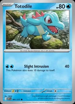 Totodile — Ascended Heroes — Common