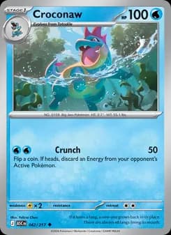 Croconaw — Ascended Heroes — Uncommon