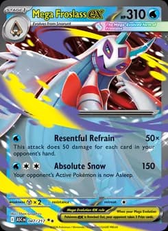 Mega Froslass ex — Ascended Heroes — Double rare