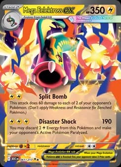 Mega Eelektross ex — Ascended Heroes — Double rare