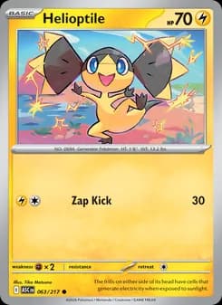 Helioptile — Ascended Heroes — Common