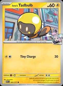 Iono's Tadbulb — Ascended Heroes — Common