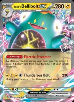 Iono's Bellibolt ex — Ascended Heroes — Double rare