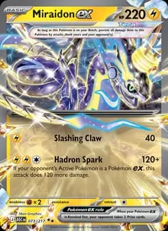 Miraidon ex — Ascended Heroes — Double rare