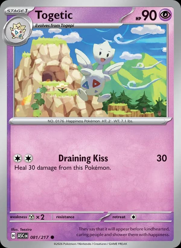 Togetic — Ascended Heroes, Common