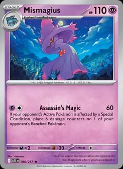 Mismagius — Ascended Heroes — Rare