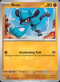 Riolu — Ascended Heroes — Common