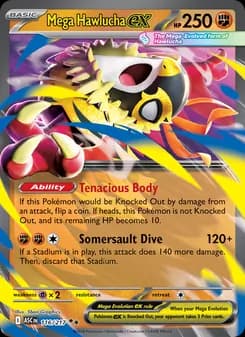 Mega Hawlucha ex — Ascended Heroes — Double rare