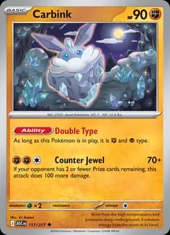 Carbink — Ascended Heroes — Uncommon