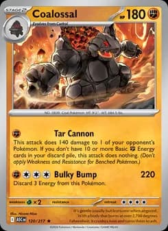 Coalossal — Ascended Heroes — Rare