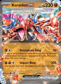 Koraidon ex — Ascended Heroes — Double rare
