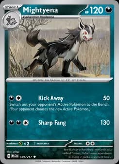 Mightyena — Ascended Heroes — Uncommon