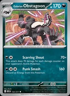 Galarian Obstagoon — Ascended Heroes — Uncommon