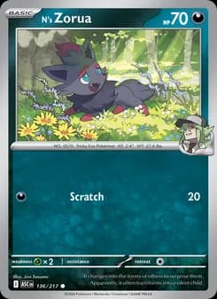 N's Zorua — Ascended Heroes — Common