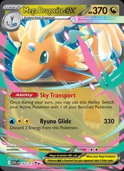 Mega Dragonite ex — Ascended Heroes — Double rare