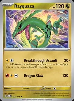 Rayquaza — Ascended Heroes — Rare