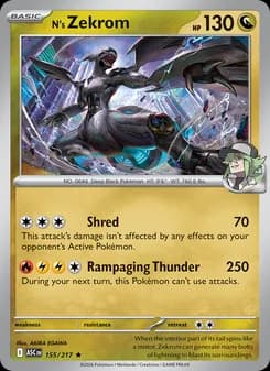 N's Zekrom — Ascended Heroes — Rare