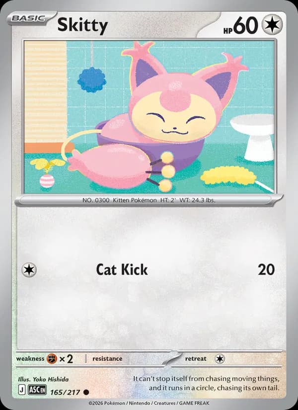 Skitty — Ascended Heroes, Common