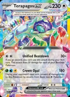 Terapagos ex — Ascended Heroes — Double rare