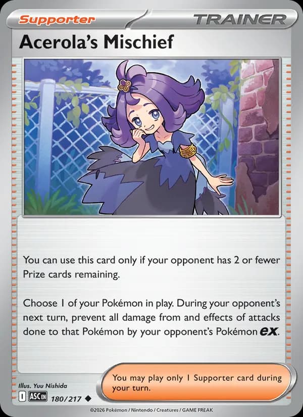 Acerola's Mischief — Ascended Heroes, Uncommon