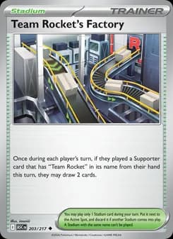 Team Rocket's Factory — Ascended Heroes — Uncommon