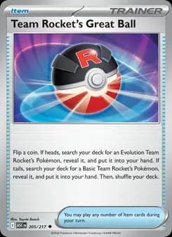 Team Rocket's Great Ball — Ascended Heroes — Uncommon