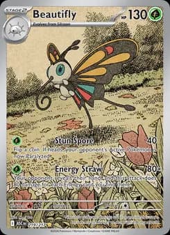 Beautifly — Ascended Heroes — Illustration rare