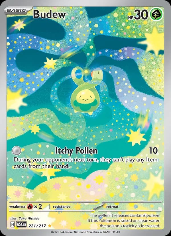 Budew — Ascended Heroes, Illustration rare