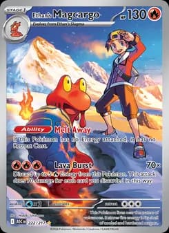 Ethan's Magcargo — Ascended Heroes — Illustration rare